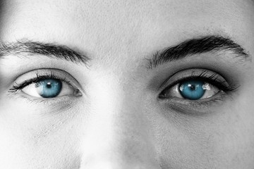Poster - Composite image of white background with vignette