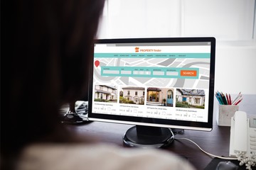 Poster - Composite image of composite image of property web site