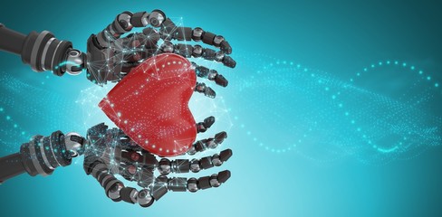 Poster - Composite image of helix dotted pattern