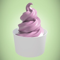 Poster - Composite image of 3d composite image of a cupcake