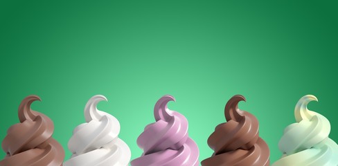 Poster - Composite image of 3d composite image of a cupcake