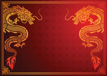 Chinese Dragon Template