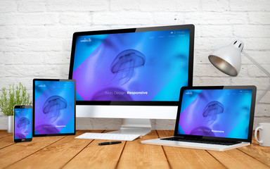 Sticker - cool website responsive design screen multidevices