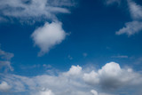 Fototapeta Niebo - spring blue sky clouds texture background