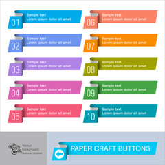 Wall Mural - web button and headline design #vector graphics