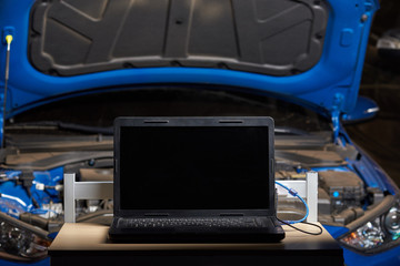 Laptop for computer car diagnostic