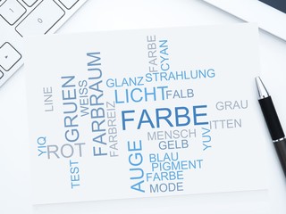 Wall Mural - Farbe