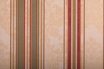 vintage wallpaper background with stripes pattern