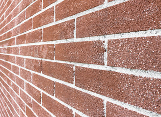 Wall Mural - Closeup brick wall texture