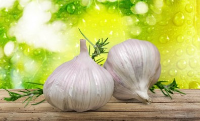 Wall Mural - Garlic.