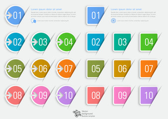 Wall Mural - number icon design #vector graphics