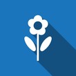 © vectori1 - flower icon stock vector illustration flat design