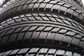  car rubber tire tread