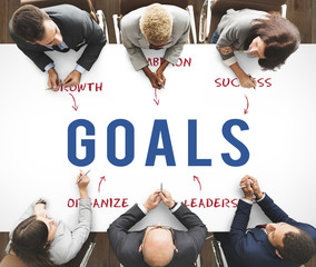 Poster - Goals Business Company Strategy Marketing Concept