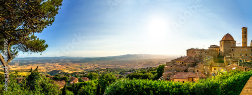 Fotomural Volterra, Dorf in der Toskana
