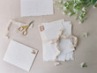 © Esther Sun - Preparing wedding invitations