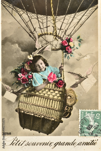 Fotografia Carte postale ancienne / Amitié