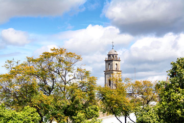 Cathedral on the background of nature