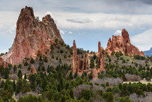 Red Rocks  In The Garden Of The Gods