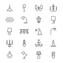 Light Thin Icons