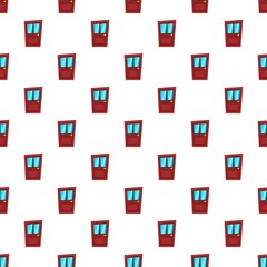 Poster - Interior door pattern, cartoon style
