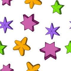 Poster - Star pattern, cartoon style