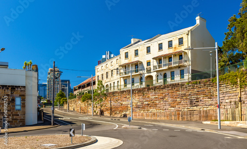 Obraz na płótnie View of Millers Point District in Sydney, Australia