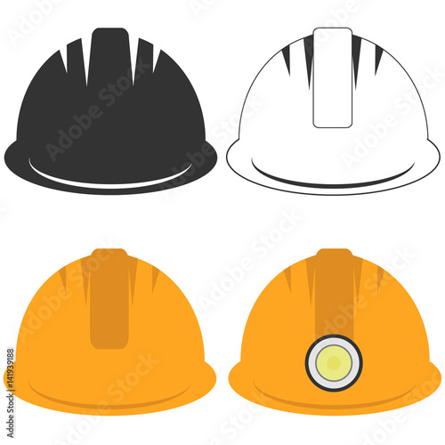 Construction helmet Stock Vector Adobe Stock