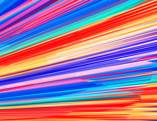 Aufkleber - Bright colorful background. Abstract glitch pattern. Vector graphic