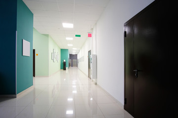  Interior of a corridor