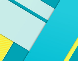 Poster - Modern abstract material design background. Paper style backdrop