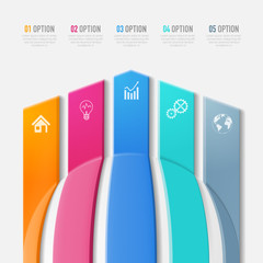 Wall Mural - Vector elements for infographic.