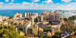 Panoramic view of Malaga