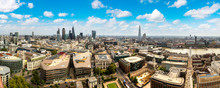 Panoramic Aerial View Of London