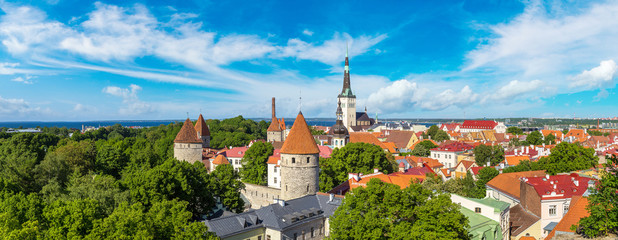 Sticker - Aerial View of Tallinn