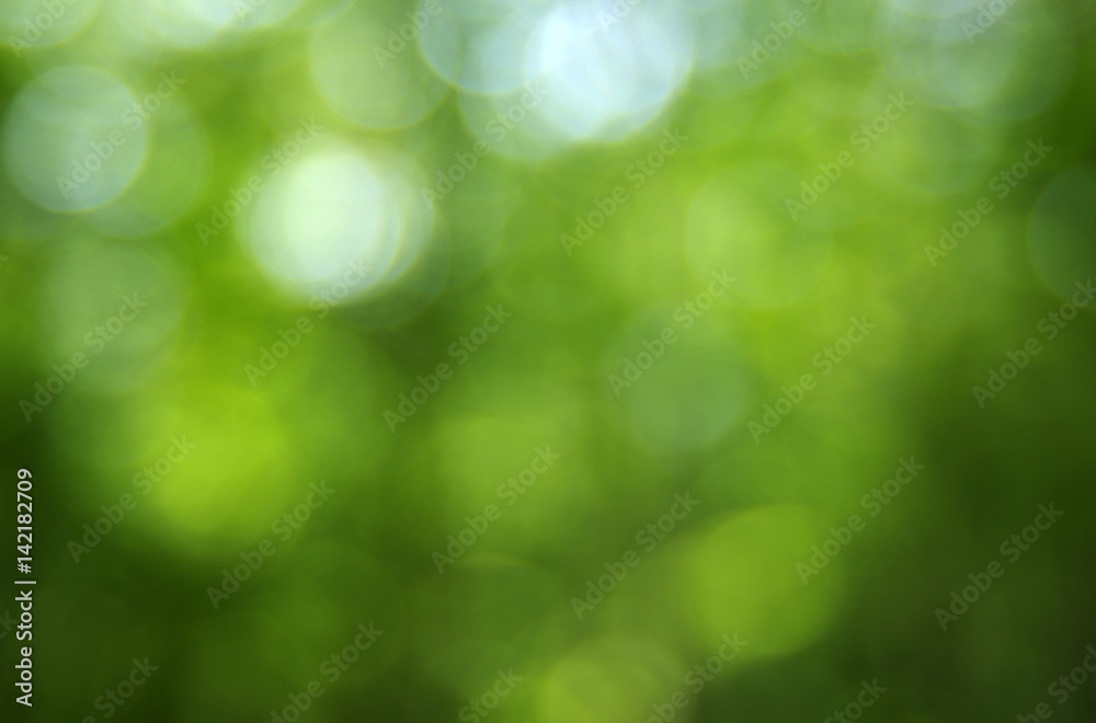 Green blurred background