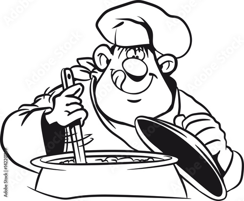 Lustige Bilder vom Kochen: Zeichne deine eigenen Küchenabenteuer!