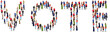© NoDenmand - Vote people crowd. Huge crowd of different people making choice: conceptual illustration. Vector illustration.