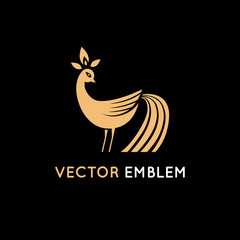 Poster - Bird logo template