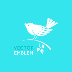 Poster - Bird logo template