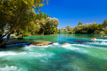 Wall Mural - Waterfall Manavgat at Turkey