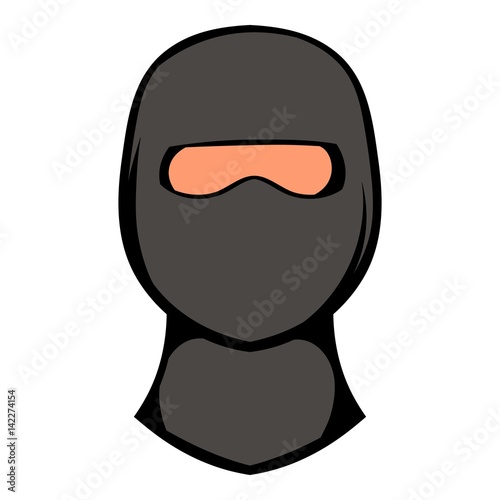 Ninja mask icon, icon cartoon kaufen Sie diese und