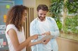 © WavebreakMediaMicro - Business executives using digital tablet in office