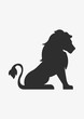 Lion icon, Vector