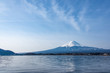 mount Fuji in the morning,Japan