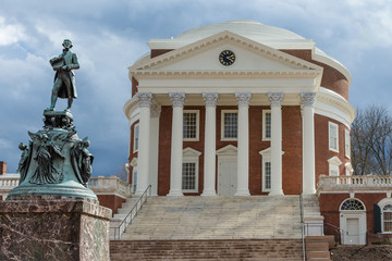 Storm Clouds Rolling In Over the Rotunda - Charlottesville, VA