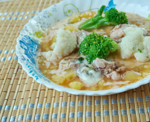 Poster - Cheese and Broccoli Chicken Soup