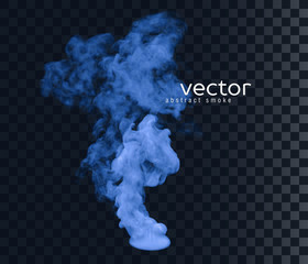 vector illustration of smoke.