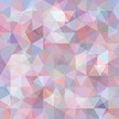 Background made of pink, gray, blue triangles. Square composition with geometric shapes. Eps 10
