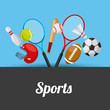 © Gstudio - sport related icons. colorful design. vector illustration